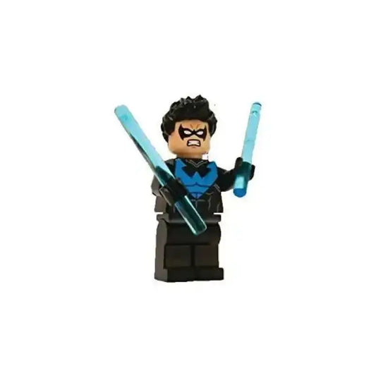 LEGO Super Heroes: Batman III MiniFigure - NightWing (Blue, - 1