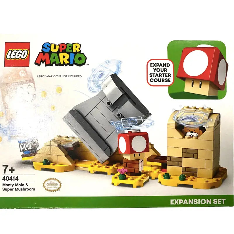 LEGO Super Mario Monty Mole & Mushroom - TradingToys.de 1