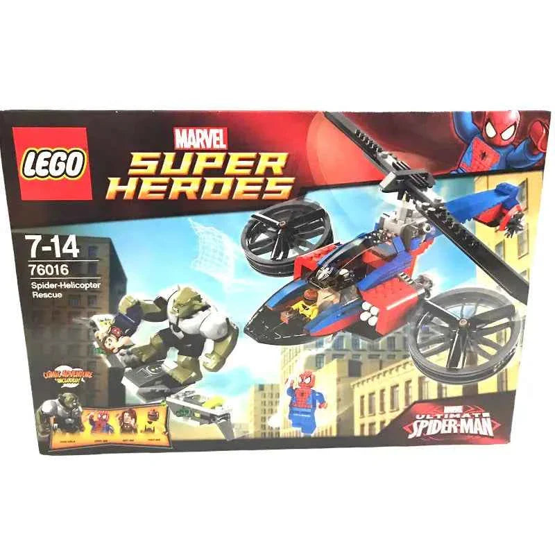 LEGO Superheroes Spider-Helicopter Rescue 76016 - 1