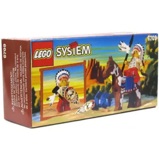 Lego Wild West Tribal Chief Indianer Häuptling 6709 - 1
