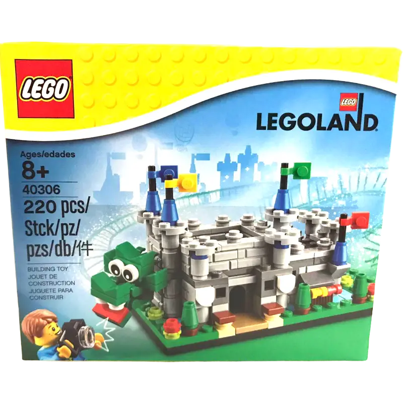 Legoland Set Drache Bausteine Burg 40306 - 1