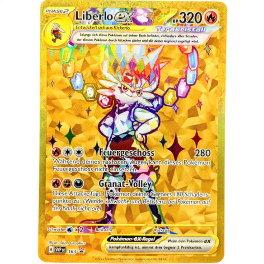 Liberlo ex SVP DE 163 Terakristall Gold Blackstar Promo kaufen - 1