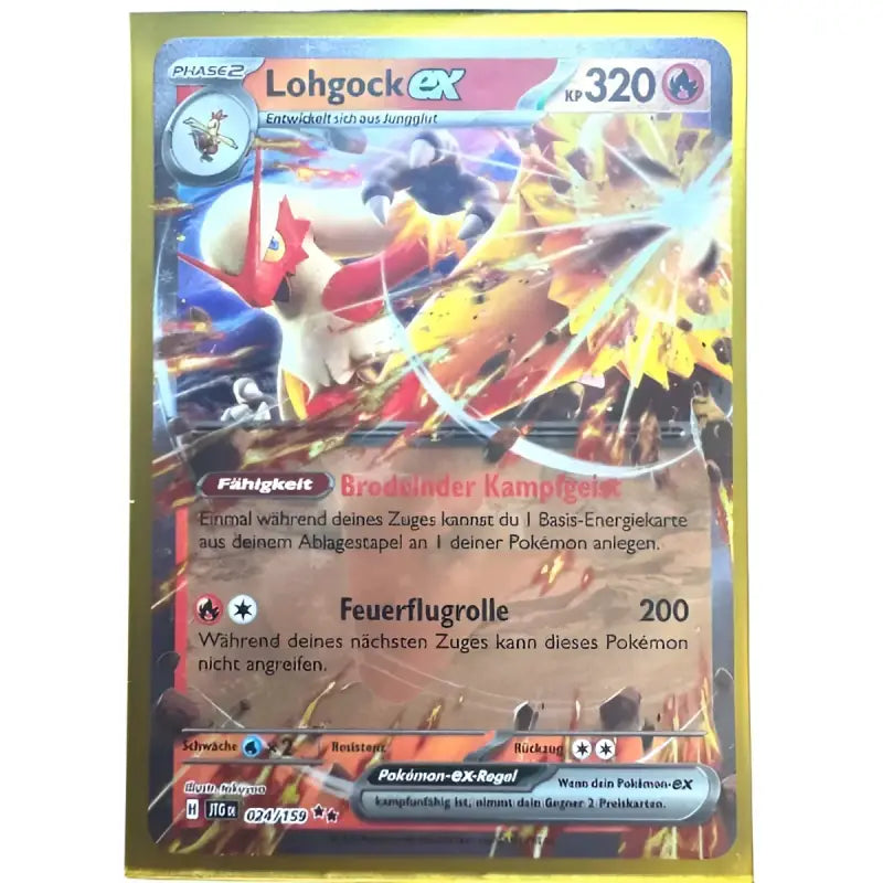 Lohgock ex 024/159 - Reisegefährten - Pokemon Karten - TradingToys - 1
