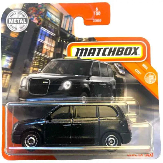 Matchbox - Levc TX Taxi - Spielzeugauto Mattel 6/100 - 1