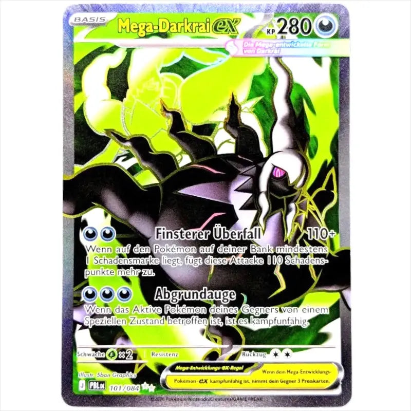 Mega-Darkrai ex PBL DE 101/084 Pokémon Dunkelnacht kaufen – SIR - 1