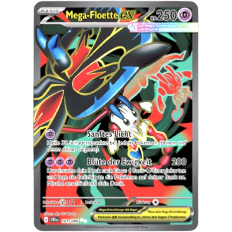 Mega-Floette-ex CRI DE 101/086 Pokémon Wachsendes Chaos kaufen – TradingToys.de - 1
