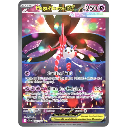 Mega-Floette-ex CRI DE 117/086 Pokémon Wachsendes Chaos kaufen – TradingToys.de - 1