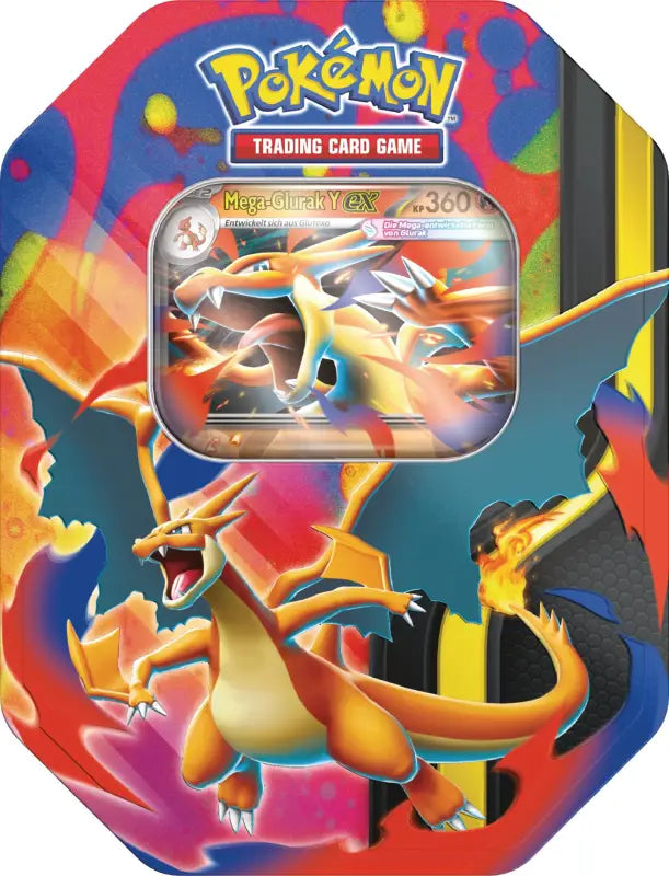 Pokémon Tin-Box Mega-Glurak Y-ex kaufen | TCG – TradingToys - 1