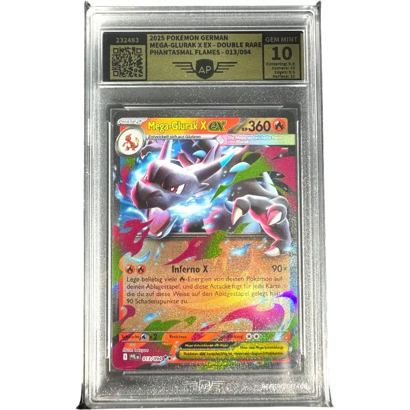 Mega Glurak X EX 013/094 AP 10 Gem Mint kaufen – Fatale Flammen - 1