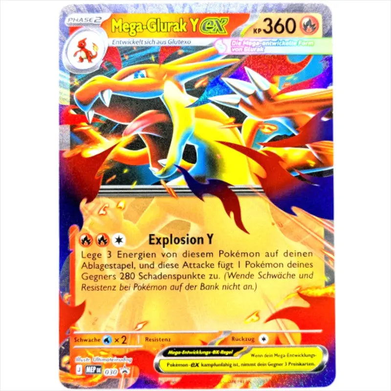 Mega-Glurak Y ex MEP DE 030 Blackstar Promo kaufen - 1
