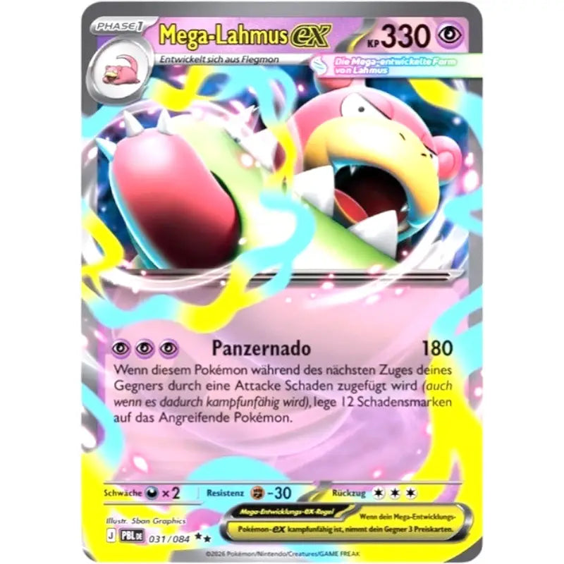 Mega-Lahmus ex PBL DE 031/084 Dunkelnacht Pokémon kaufen - 1