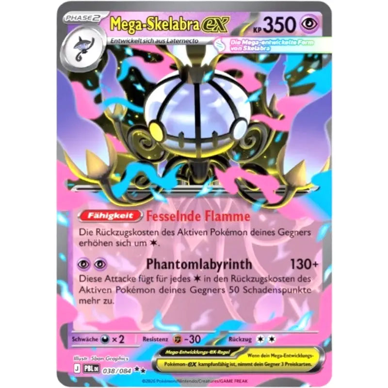 Mega-Skelabra ex 038/084 Pokémon Dunkelnacht kaufen – 350 KP - 1