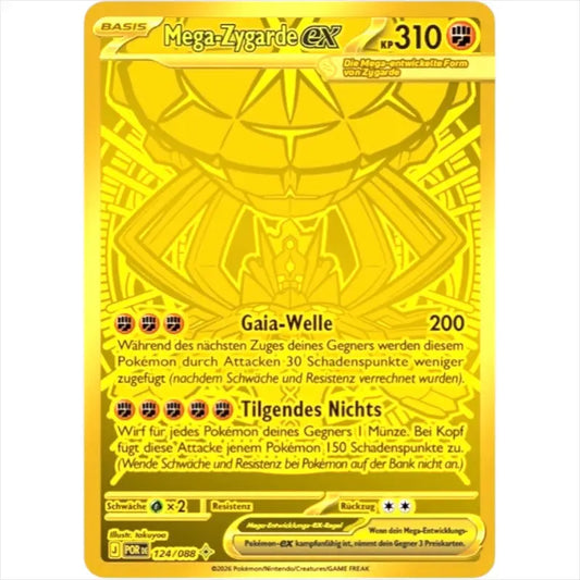 Mega-Zygarde ex POR DE 124/088 Gold Rare Optimale Ordnung kaufen - 1