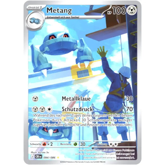 Metang CRI DE 094/086 Pokémon Wachsendes Chaos kaufen – TradingToys.de - 1