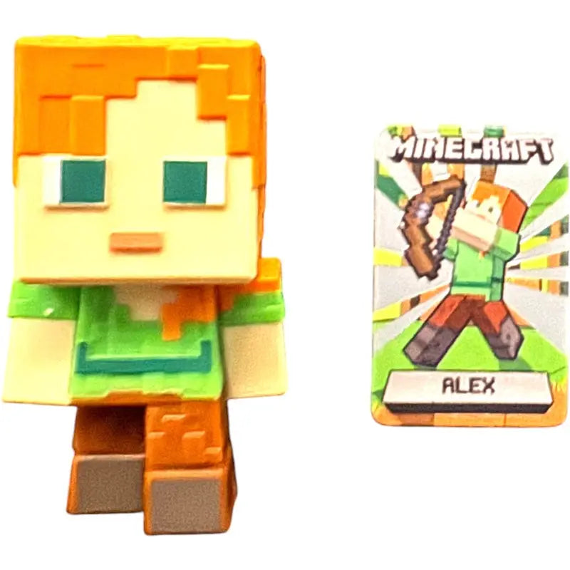 Minecraft Alex Sammelfigur | Kinder Joy Serie | Offizielle Spielzeugfigur kaufen - TradingToys.de 1