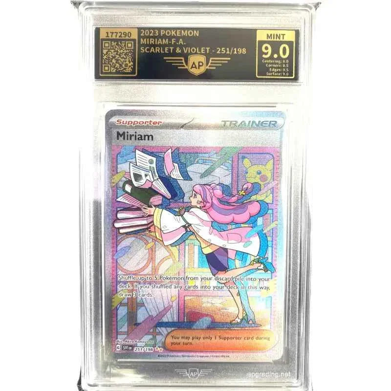 Miriam SV1EN Pokemon Karte gegradet 9.0 Mint - 1