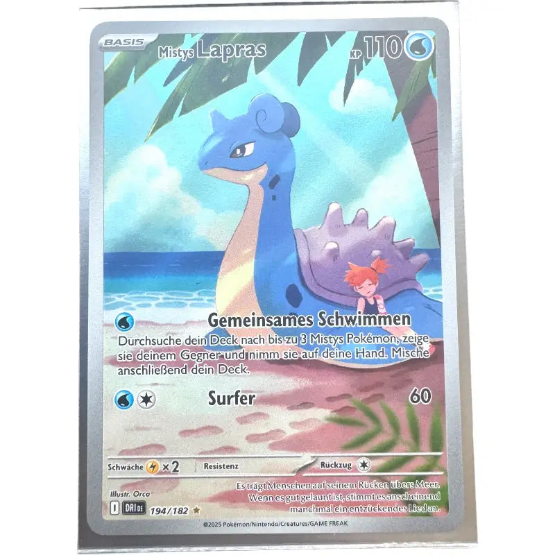 Mistys Lapras 194/182 - Ewige Rivalen - Pokemon Karte - 1