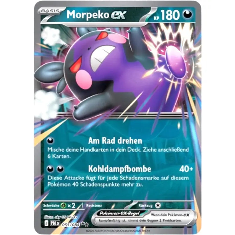 Morpeko ex PBL DE 055/084 Dunkelnacht Pokémon kaufen - 1