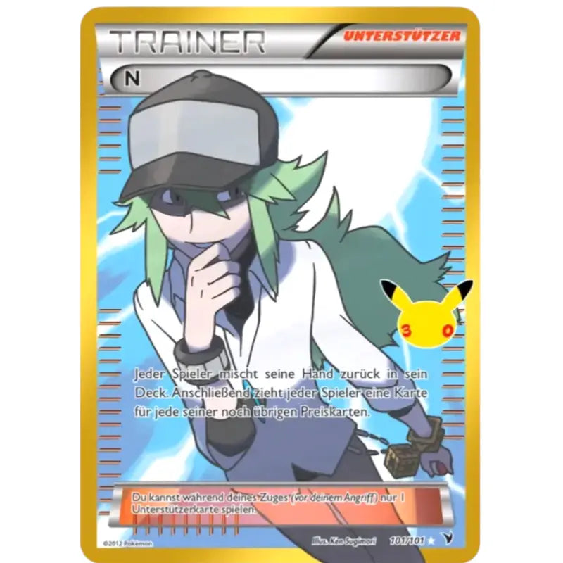 N 101/101 | Pokémon 30 Jahre Sammelkartenspiel - 1