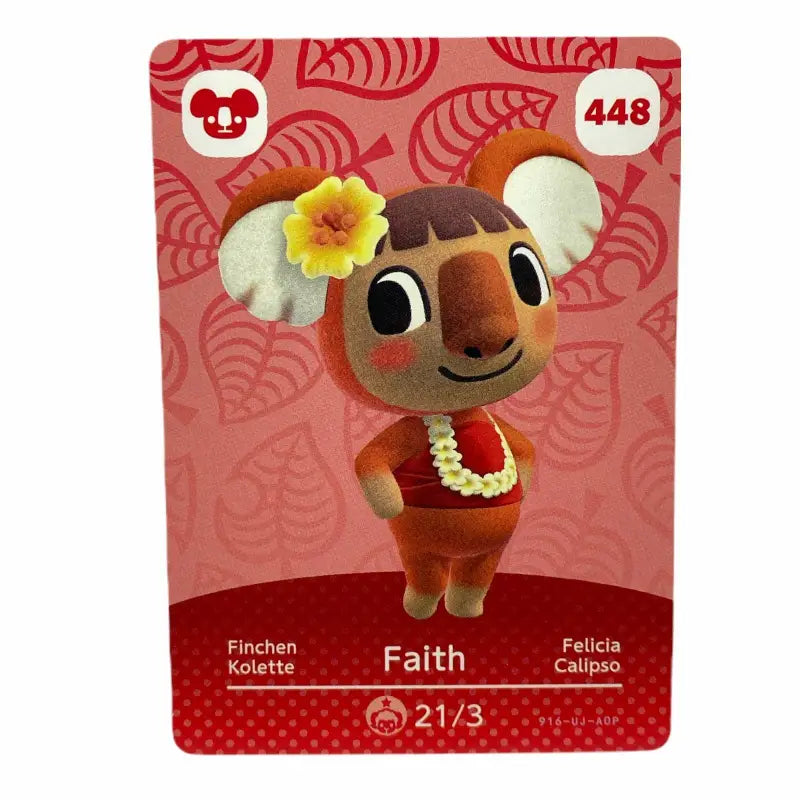 Nintendo Amiibo Animal Crossing New Horizons Karten - 53