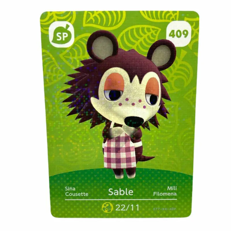 Nintendo Amiibo Animal Crossing New Horizons Karten - 14
