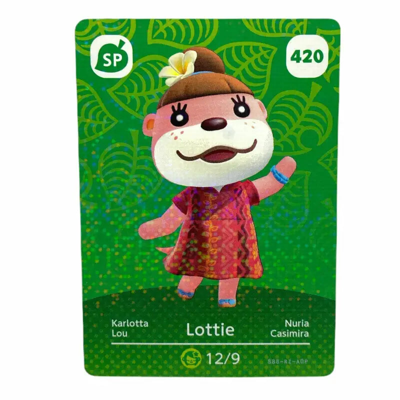 Nintendo Amiibo Animal Crossing New Horizons Karten - 25