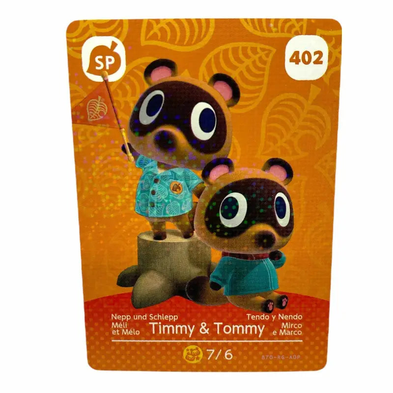 Nintendo Amiibo Animal Crossing New Horizons Karten - 7