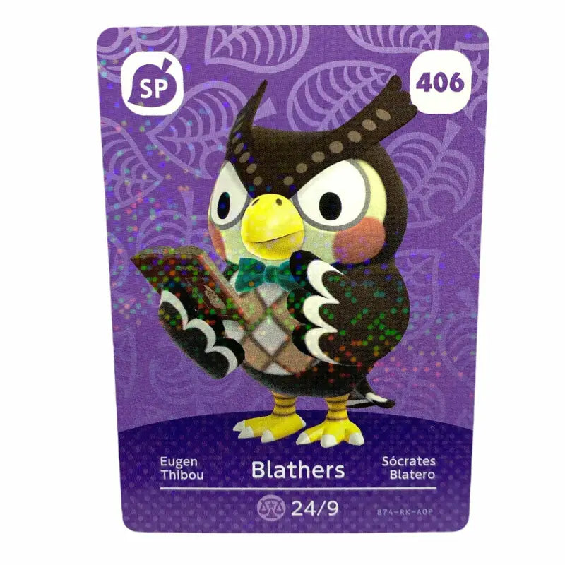 Nintendo Amiibo Animal Crossing New Horizons Karten - 11