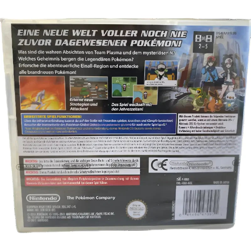 Nintendo DS Spiel Pokemon Schwarze Edition / Original sealed - 2