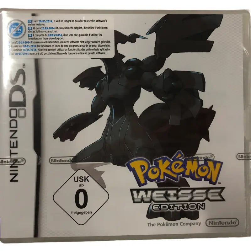 Nintendo DS Spiel Pokemon weiße Edition sealed - 1