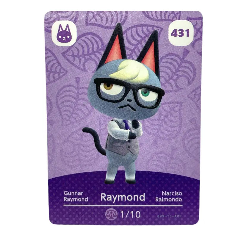 Nintendo Gunnar / Raymond 431 Amiibo Animal Crossing Serie 5 - 1