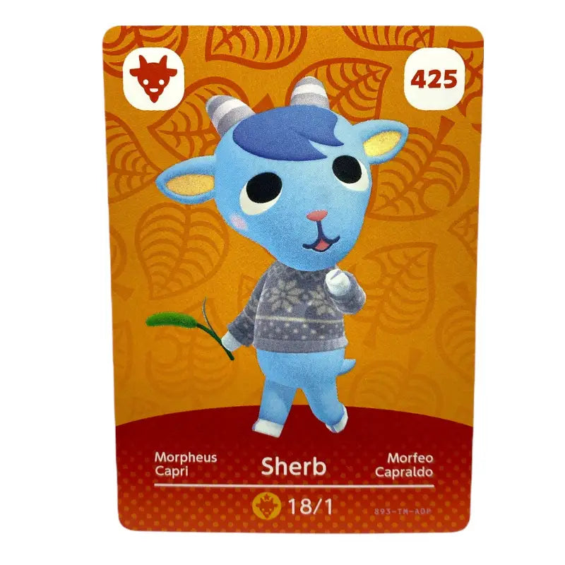 Nintendo Morpheus / Sherb 425 Amiibo Animal Crossing Serie 5 Original - 1