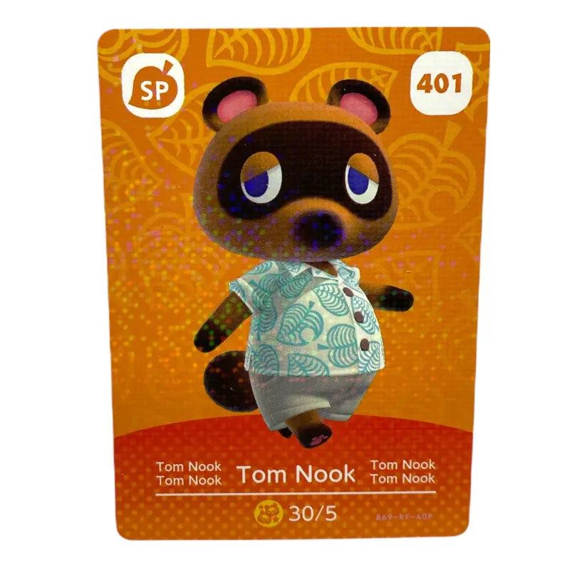 Nintendo Tom Nook Amiibo Animal Crossing Karte - 1