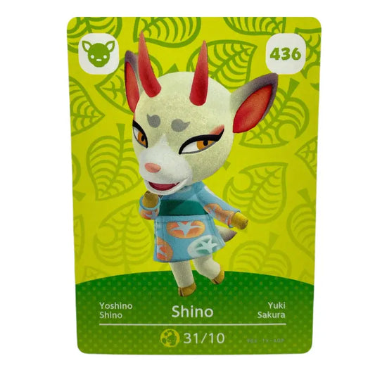 Nintendo Yoshino / Shino 436 Amiibo Animal Crossing Serie 5 Original - 1