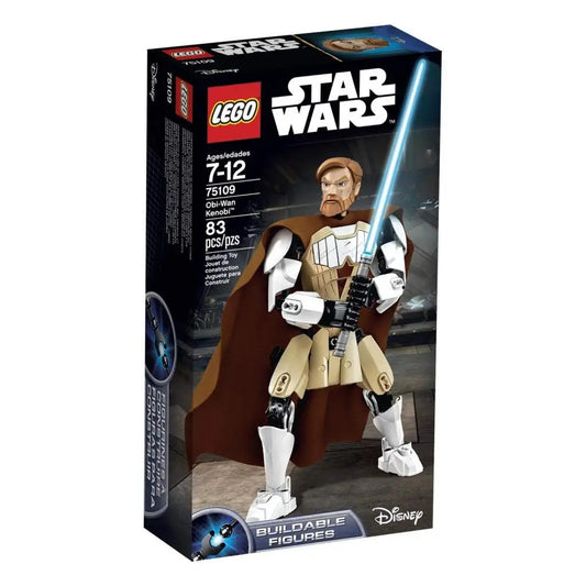 Lego star wars 75109 obi-wan kenobi buildable figur in tan weißer rüstung mit braunem cape und blauem lichtschwert spielzeug online kaufen