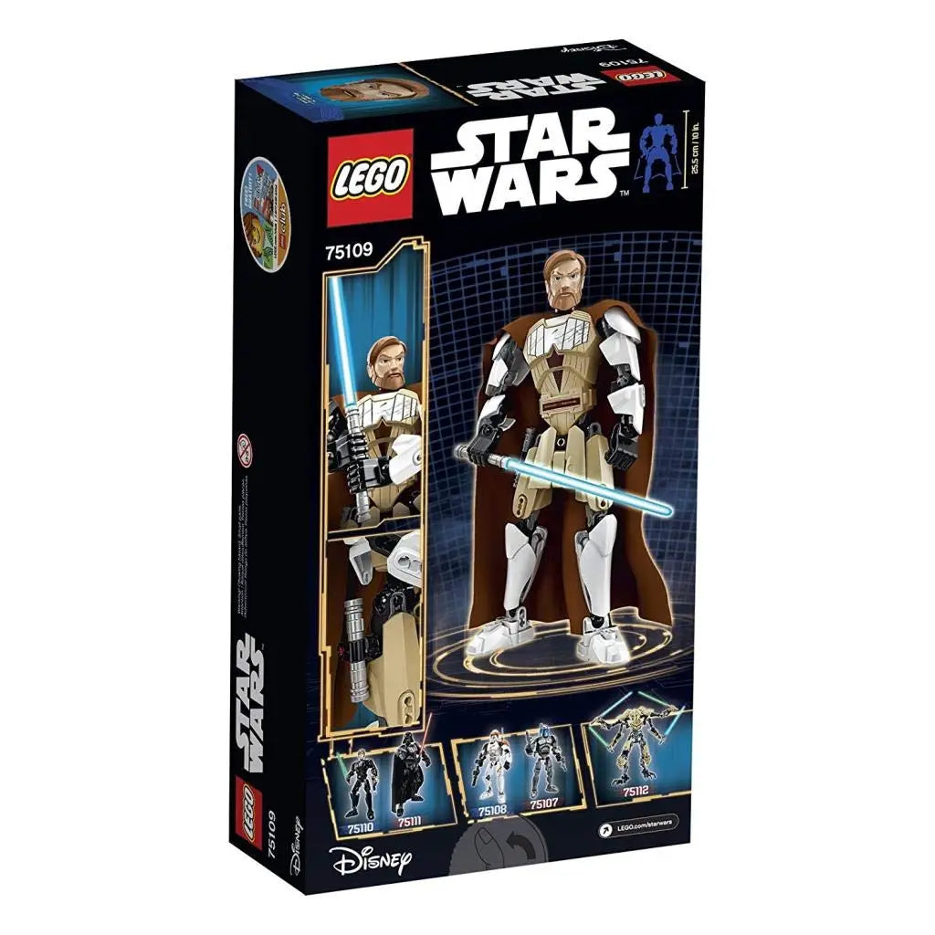Lego star wars 75109 obi-wan kenobi figur in tan und weißer rüstung mit braunem umhang und blauem lichtschwert spielzeug online kaufen