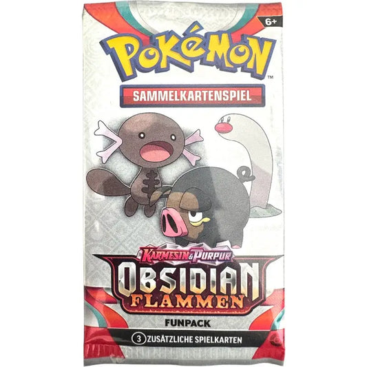 Obsidian Flammen Booster - Pokémon Sammelkartenspiel - Funpack - 1