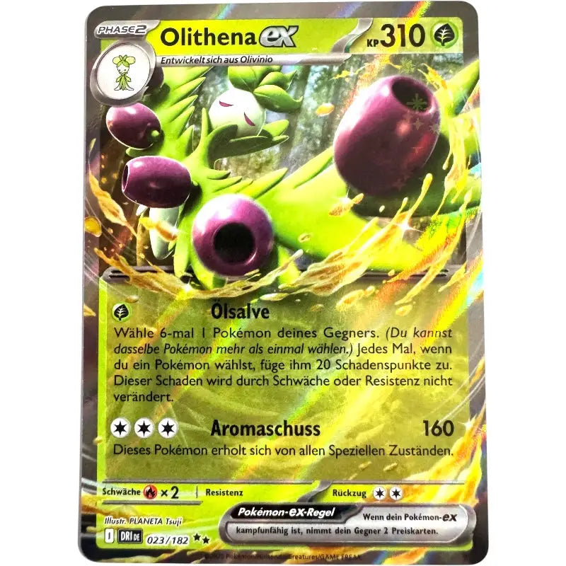 Olithena Ex 023/182 - Ewige Rivalen - Pokemon Karte kaufen - 1