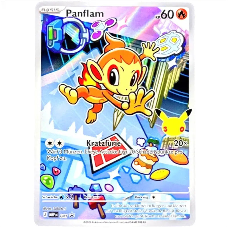 Panflam MEP DE 041 Blackstar Promo 30 Jahre Pokémon kaufen - 1