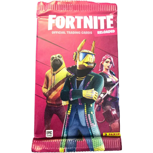 Panini Fortnite Reloaded Sammelkarten Serie 2 - 1 Booster Pack