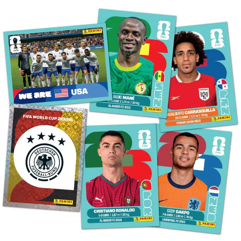 Panini WM 2026 Sticker Box – 100 Tüten 700 FIFA World Cup - 4