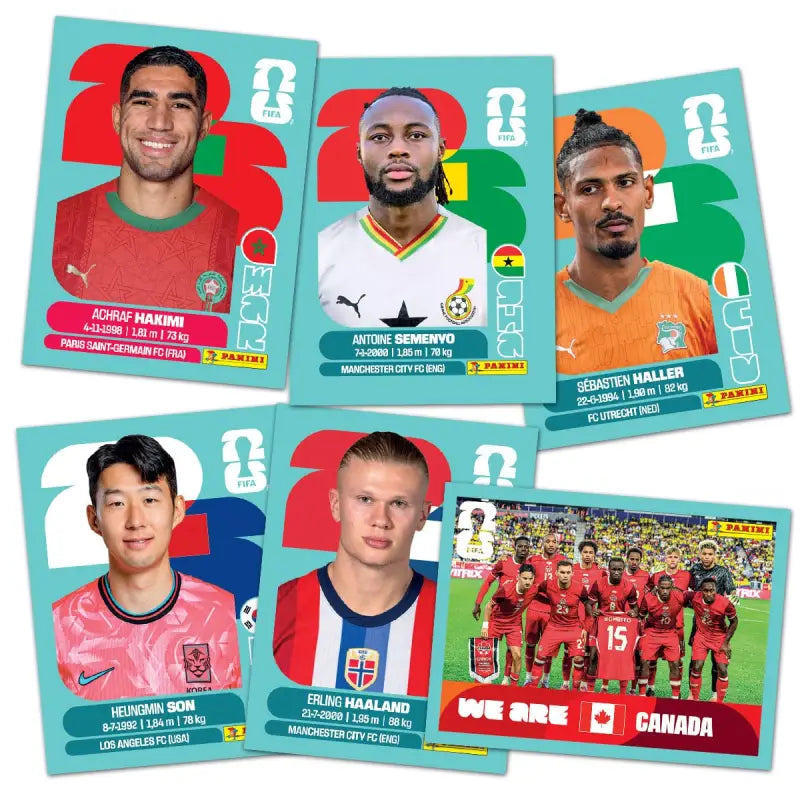 Panini WM 2026 Sticker Box – 100 Tüten 700 FIFA World Cup - 6