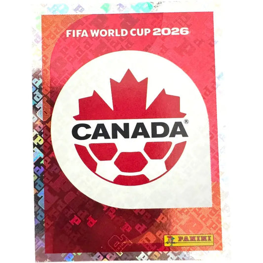 Panini WM 2026 Sticker CAN 1 Kanada Wappen Canada – FIFA World Cup