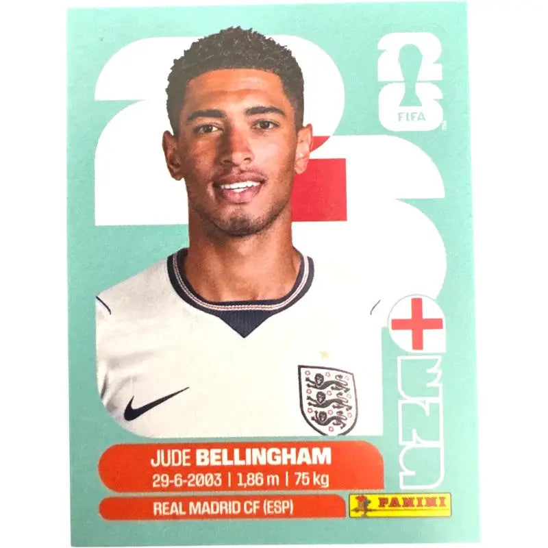 Panini WM 2026 Sticker ENG 11 Jude Bellingham England Real Madrid - 1