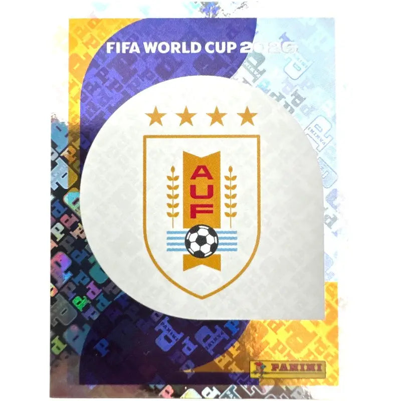 Panini WM 2026 Sticker URU 1 Uruguay Wappen – FIFA World Cup