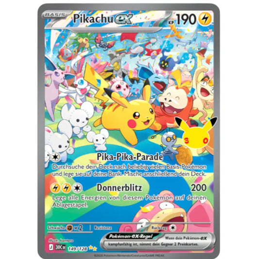 Pikachu ex 149/128 Pokémon Sammelkartenspiel kaufen - 1