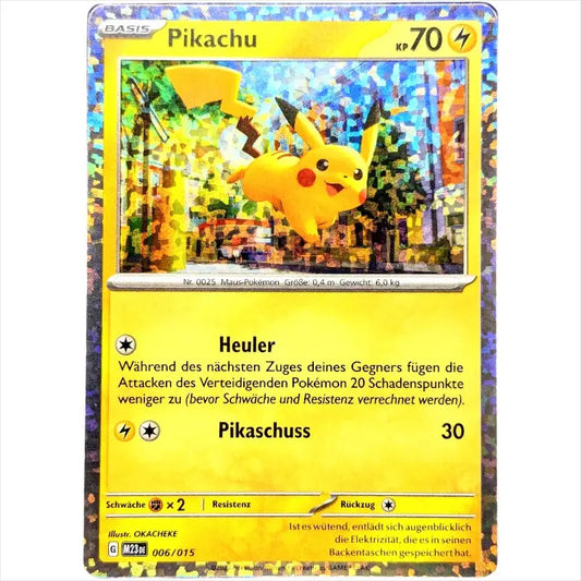 Pikachu M23DE 006/015 McDonald’s Promo 2023 Holo kaufen - 1