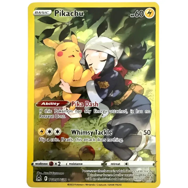 Pikachu TG05/TG30 Full Art Trainer Gallery Lost Origin Deutsch kaufen | NM - 1