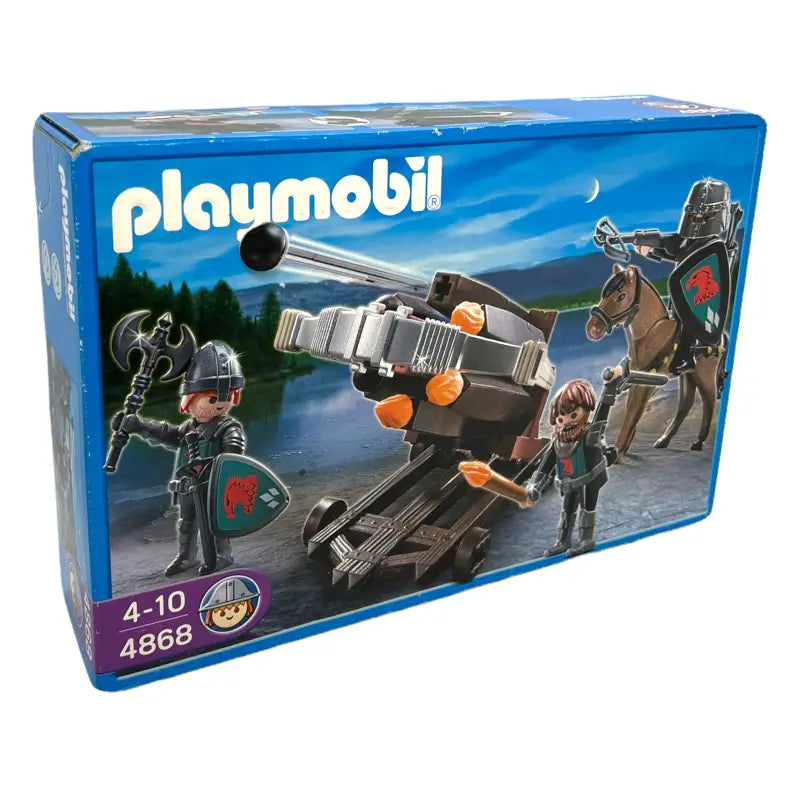 Playmobil 4868 Sechsfach-Balliste mit Raubrittern Figur - 1