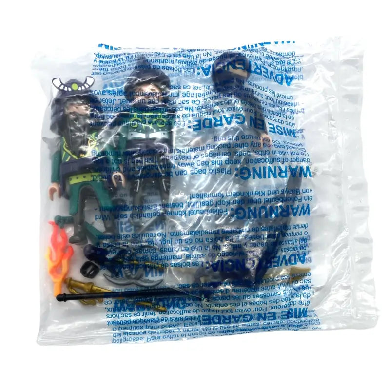 Playmobil 6328 3 Grüne Asia-Ritter (Folienverpackung/ - 1